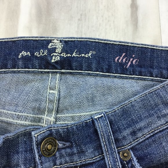 7 for all Mankind DOJO Jean 26 (inseam 30") - Picture 8 of 8